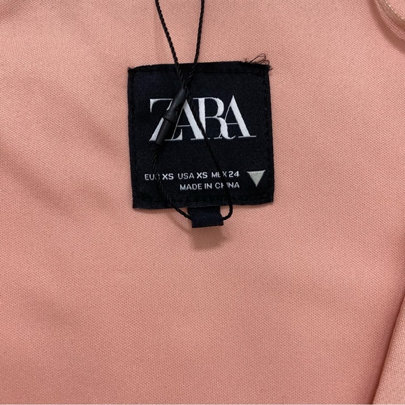 ZARA Pink Belted Vest Top - Picture 5 of 5